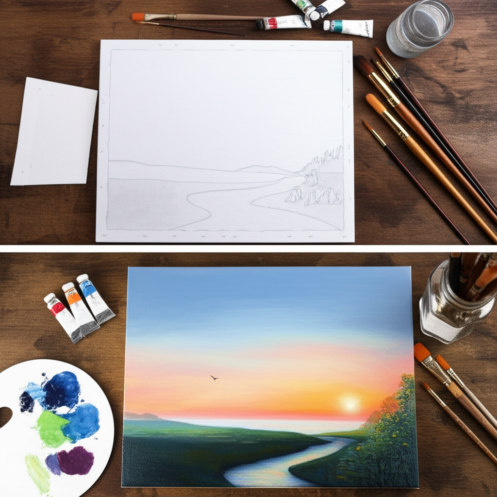 Óleo sobre Lienzo - Paisajes
